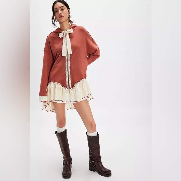 NWT Free People x We The Free Flower Child Hooded Cardi - $248 - Picture 6 of 16